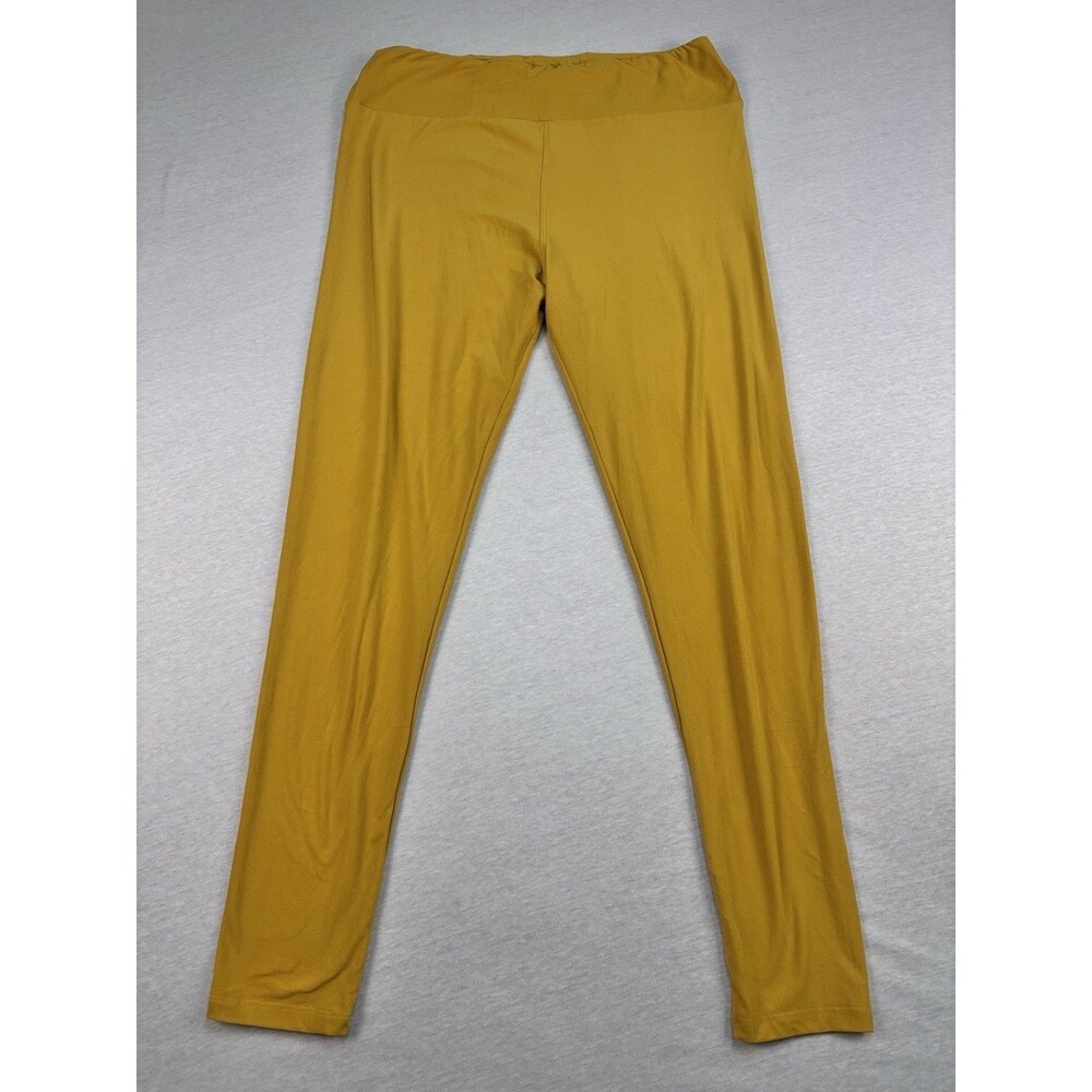 LuLaRoe Leggings TC Tall & Curvy Mustard Yellow Solid